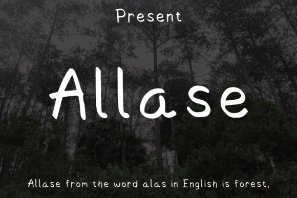 Allase: A Modern Font for Impactful Design