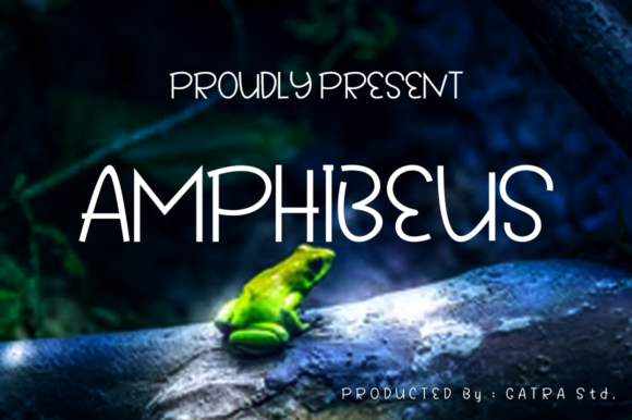 Amphibeus: A Modern Display Font for Web Design