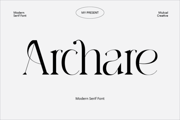 Archare: Modern Serif Font for Web Design
