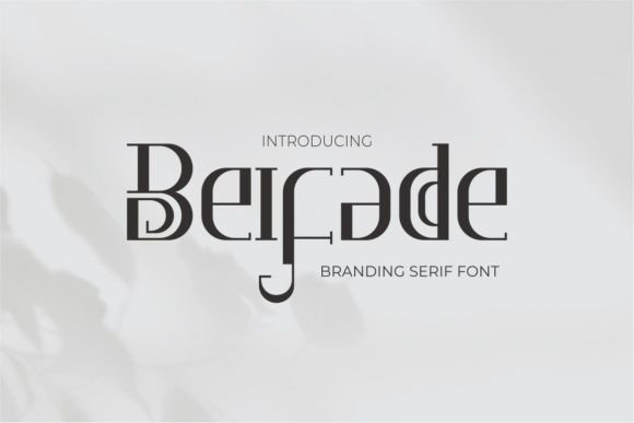 Beifade: A Serif Font for Real-World Design