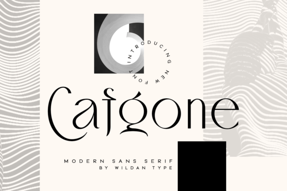 Cafgone: A Modern Font for Web Design