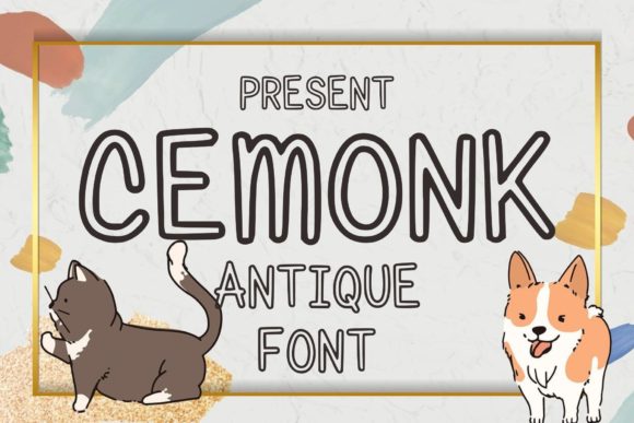 Cemonk: A Cool Display Font