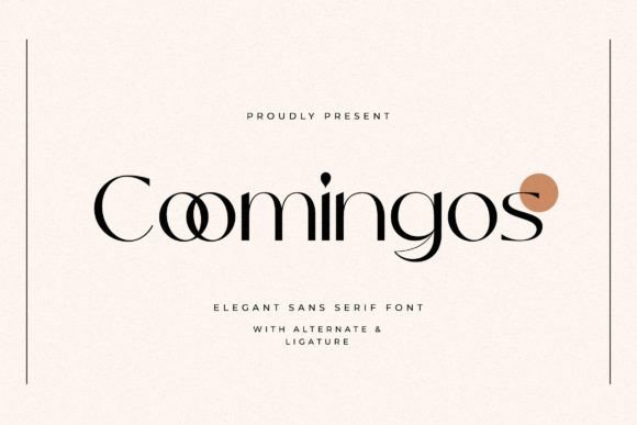 Coomingos: A Modern Sans Serif for Designers