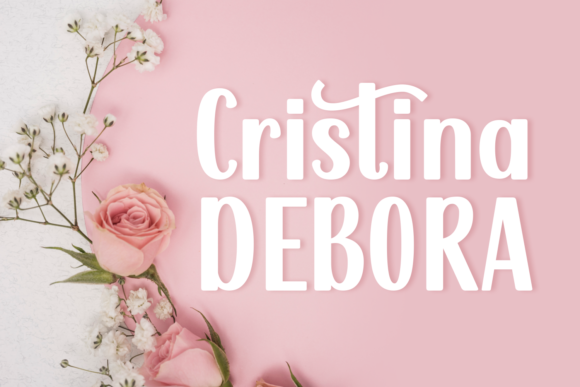 Cristina Debora: A Display Typeface That Feels Like a Thoughtful Pause
