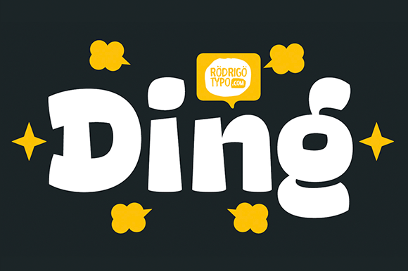 Ding: A Magical Display Font