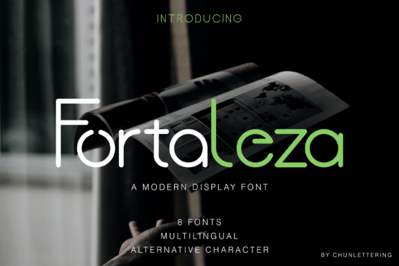 Fortaleza: A Modern Font for Creative Makers