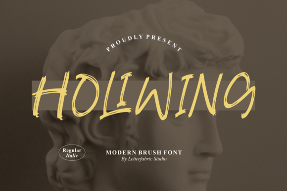 Holiwing: A Modern Handwritten Font