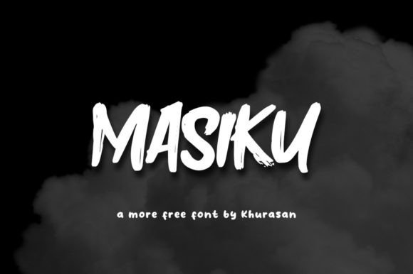 Masiku: A Warm, Grounded Display Font
