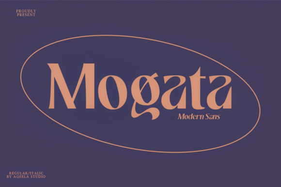 Mogata: A Modern Slab Serif Font