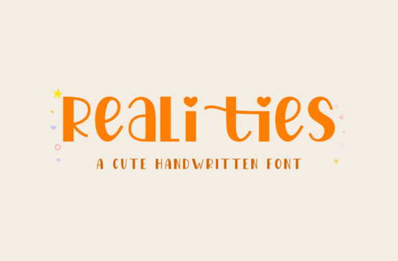 Realities Font: Modern Typography for Digital Marketing