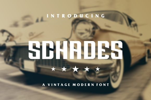 Schades Font: Bold & Beautiful