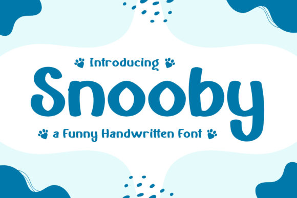 Snooby: A Fun Display Font for Creative Projects