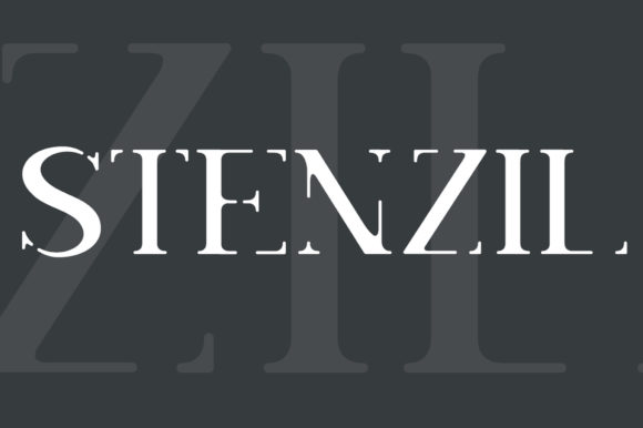 Stenzil: A Bold Display Font for Web Design