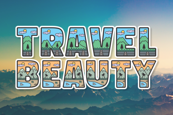 Travel Beauty Font for Creative Projects